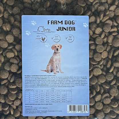 FARM DOG Junior produkta iepakojums